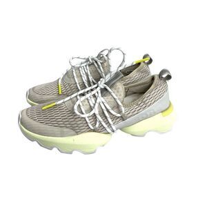Sorel Kinetic Impact Lace Sneakers Size‎ 6 beige neon yellow